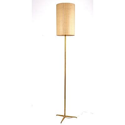 1960s Italian Brass Floor Lamp