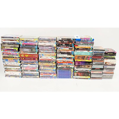 Large Lot of DVD's, CD's and Video Games - Over 400