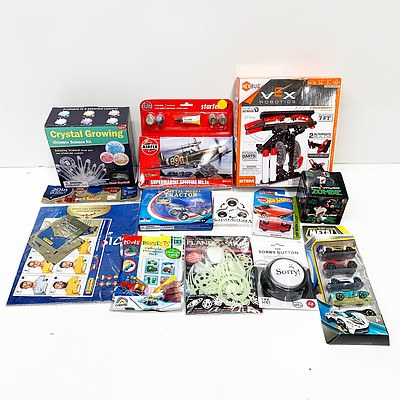 Lot of Vehicle Related Toys and More