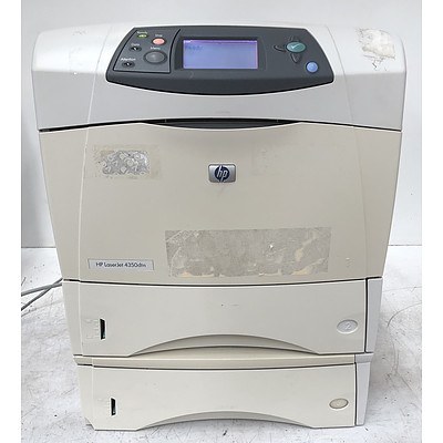 HP LaserJet 4350dtn Black & White Laser Printer