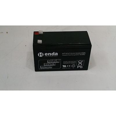 Henda technology, Sealed Rechargeable Battery, HT12V7.2AH