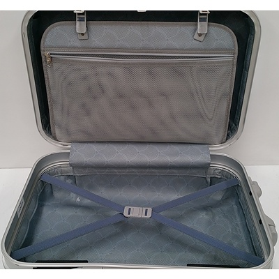 Hard Shell Carry On Suitcase. Giogracia by Polo Club - New - RRP $249.00
