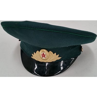 Russian Army Officer's Peak Cap. Size 58