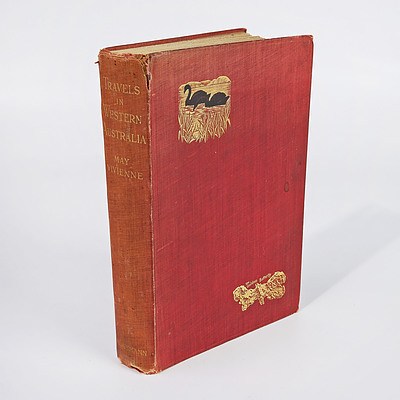 May Vivienne, Travels in Western Australia Heinmann, London, 1902, Cloth Bound Hard Cover,