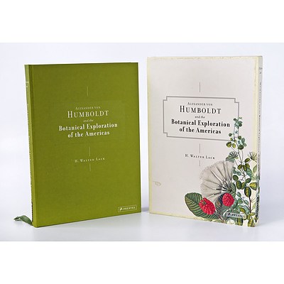 H.W. Lack, Alexander Von Humboldt and the Botanical Exploration of the Americas, Prestel, Munich, Cloth Bound Hard Cover in Slip Case