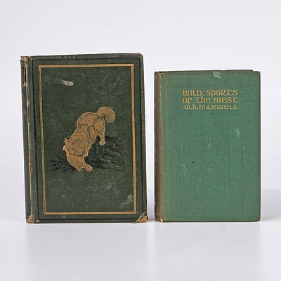 St John, Wild Sports and Natural History of the Highlands, John Murray, London, 1878 and W.H.Maxwell, Wild Sports of the West, The Talbot Press, Dulblin, Both Hard Cover