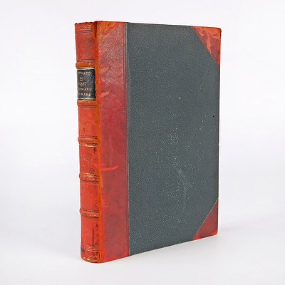 Charles Kingsley, Westward Ho, Macmillan & Co, London, 1889, First Edition, Leather Bound Hard Cover