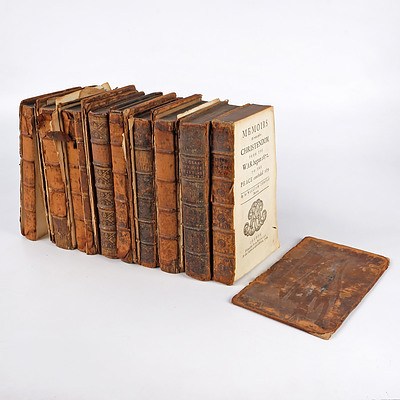 Edward Earl of Claredon, 17 Volumes of The History of the Rebellion and Civil Wars in England, Oxford, 1705, Volume I Part 1&2, Vol II Part I&2, Vol III Part 1, Volume III Part 2 and More