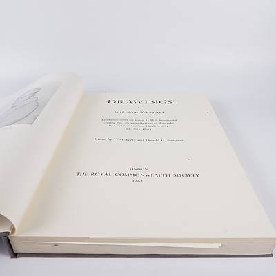T.M.Perry (Editor), Drawings of William Westall, The Royal Commonwealth Society, London, 1962, Hard Cover