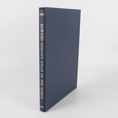 Edward Gibbon's Atlas of the World, Folio Society, London, 1991, Hard Cover in Slip Case