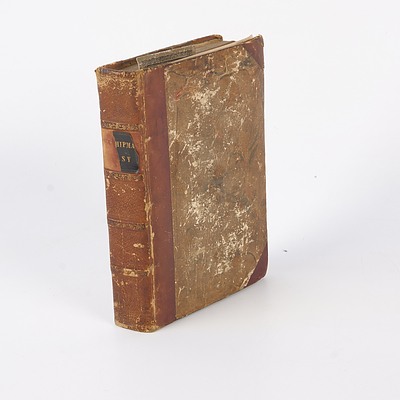 Captain Marryat, Mr Midshipman Easy, Richard Bentley, London, 1838, First Edition, Leather and Marbled Paper Bound