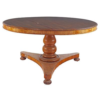 Australian Cedar Tilt-Top Breakfast Table, Mid to Late 19th Century