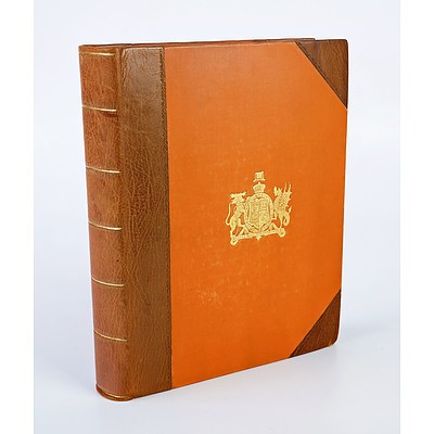 Clive Phillipps-Wolley, Big Game Shooting, Longmans, Green & Co, London, 1894, Limited Edition32 of 250, Leather and Cloth Bound with Gilt Embossing to Front Cover