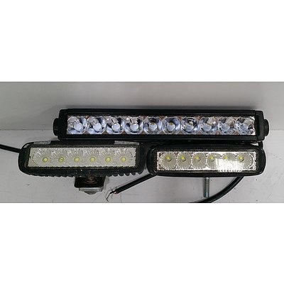 LED Light Bar Lot Of Three