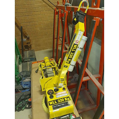 Pair of Wood's Power-Grip PCFT1A1 Glass Suction Lifters