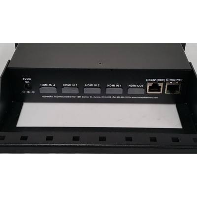 NTI Splitmux 4K HDMI Quad Screen Splitter/Multiviewer - Brand New - RRP $2500.00