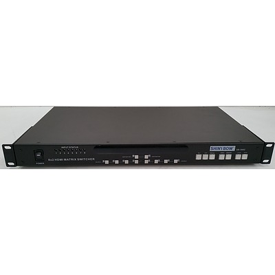 Shinybow 8x2 HDMI Matrix Switcher - Brand New - RRP $1200.00
