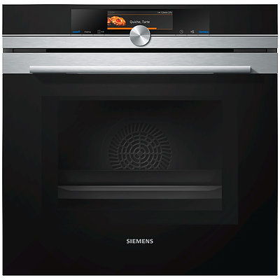 Siemens HM678G4S1B IQ700 60cm Combination Pyrolictic Built-In Oven - RRP $3049 - Brand New