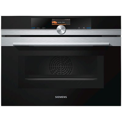 Siemens CM656NBS1A iQ700 45cm Compact Built-In Combi-Microwave Oven - ORP $3999 - Brand New