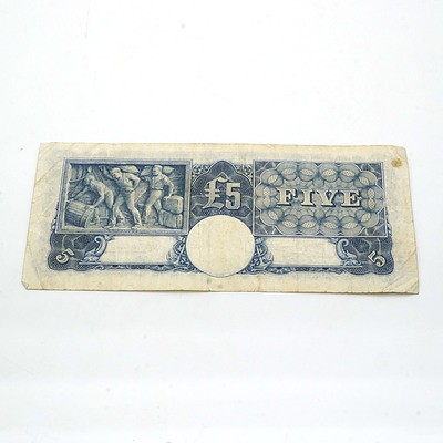 Commonwealth of Australia Armitage/McFarlane Five Pound Note R76498641