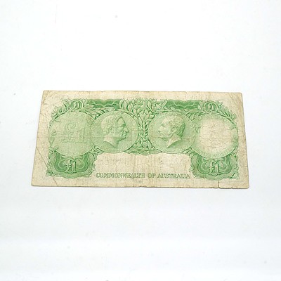 Australian Coombs/ Wilson One Pound Note HK38279936