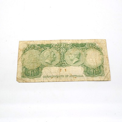 Australian Coombs/ Wilson One Pound Note HC15791312