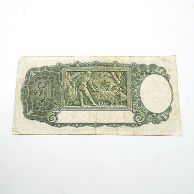 Commonwealth of Australia Armitage / McFarlane One Pound Note, H26 777310