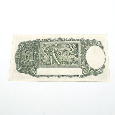 Commonwealth of Australia Armitage / McFarlane One Pound Note, P98 403762