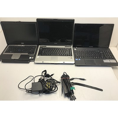 Laptops For Parts Or Repair -Lot Of Three