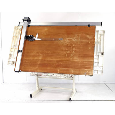 Vintage Bieffe Architects Drafting Table