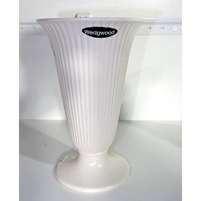 Wedgwood Fluted Creamware Vase