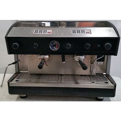 Coomercial 2 Group Head Coffee Machine