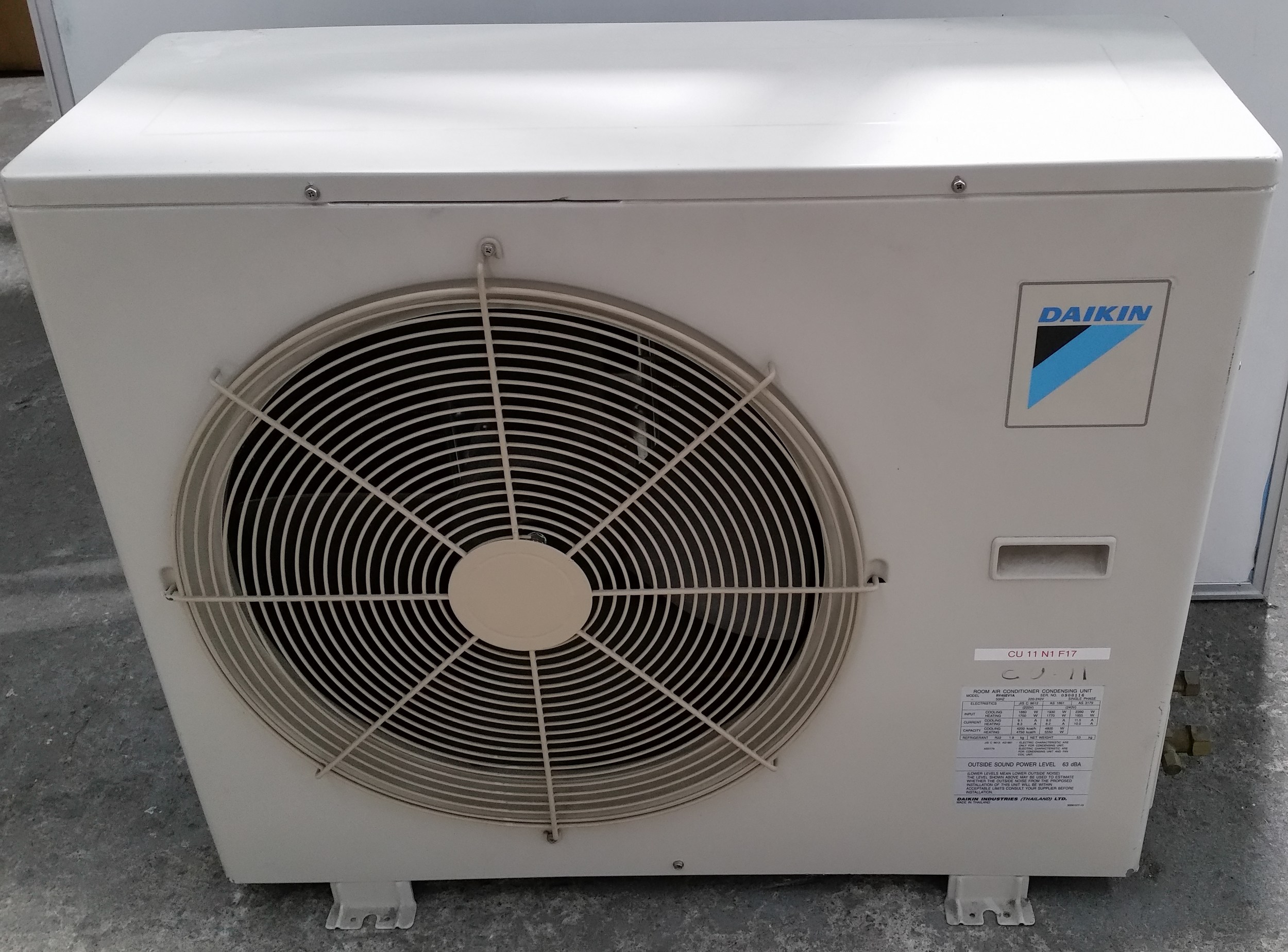 Daikin Room Air Conditioner Condensing Lot 1121842 ALLBIDS