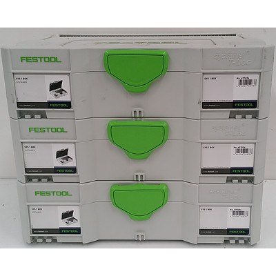 Festool Systainer T-Loc Storage Drawer System