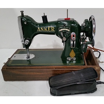 Vintage Anker Sewing Machine