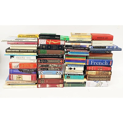 Lot of Over 50 Books Including Stephen Hawking, Wonders of The World, The Greek Myths and More