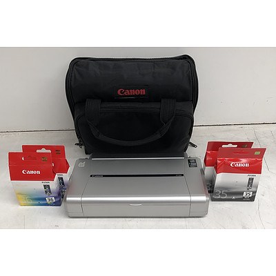 Canon iP100 Mobile Inkjet Colour Printer