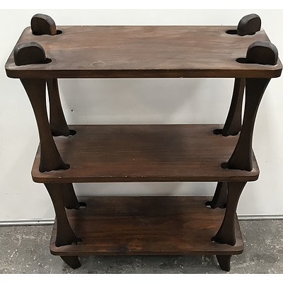 Three Tier Shelf and Side Table