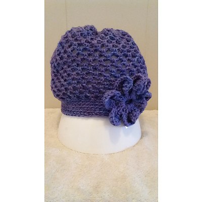 Hand made crochet hat/beanie