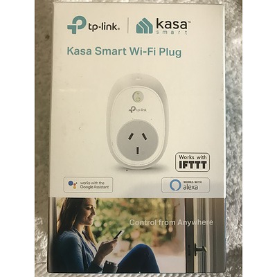 Kasa Smart Wi-Fi Plug (Model No.HS100)