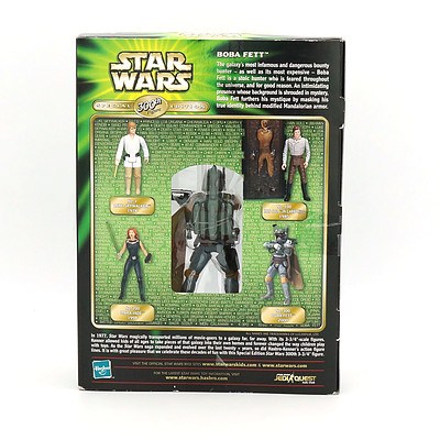 2000 Hasbro Star Wars 300th Figure Special Edition Boba Fett, New Old Stock