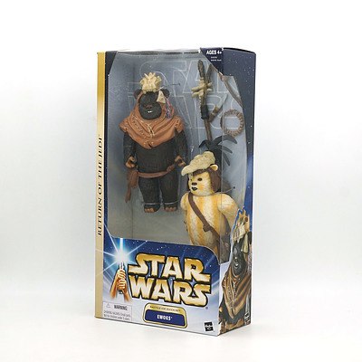 Hasbro 2003 Star Wars Return of the Jedi Battle of Endor Ewoks, New Old Stock
