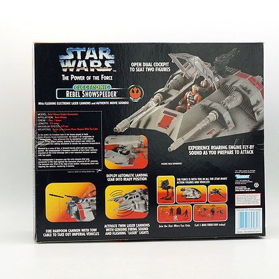 Kenner 1996 Star Wars Electronic Rebel Alliance Rebel Snowspeeder, Boxed
