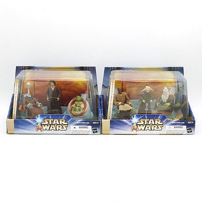 Hasbro 2003 Star Wars Jedi High Council Sets I and II, New Old Stock