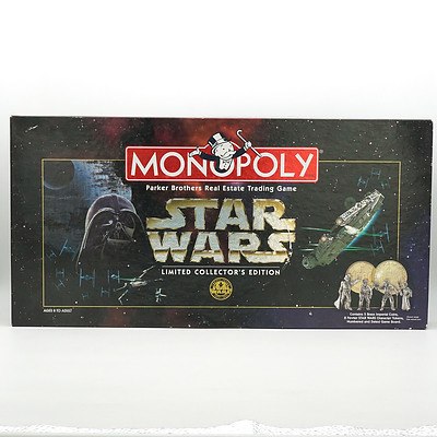 Star Wars Limited Collectors Edition Monopoly, Boxed 