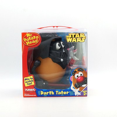 Hasbro / Playskool 2004 Star Wars Mr Potato Head Darth Tater, New Old Stock