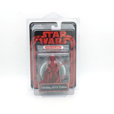  Hasbro 2005 Star Wars Darth Vader, Holiday Edition, New Old Stock
