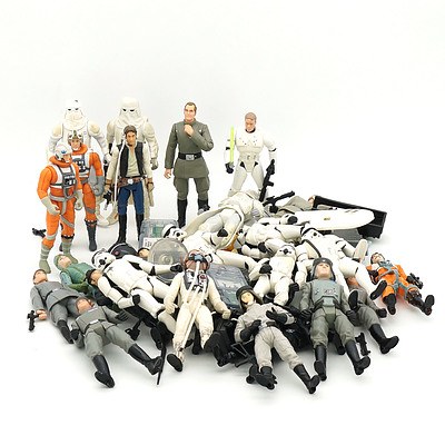 Various Kenner and Hasbro Star Wars Figures