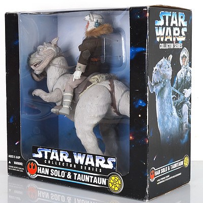 Kenner 1997 Star Wars Collector Series Rebel Alliance Han Solo and Tautaun, New Old Stock 