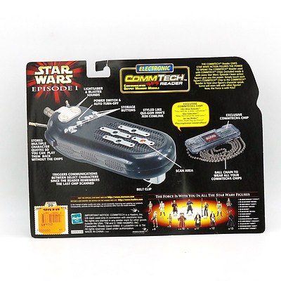 Hasbro 1998 Star Wars Episode I Electronic Commtech Radar, New Old Stock